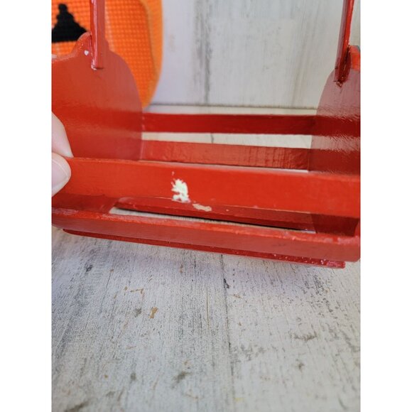 Vintage pumpkin basket set Halloween home decor Jack O'Lantern - Picture 8 of 16